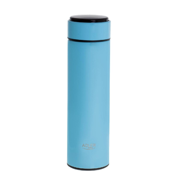 Adler AD 4506 blue LED-Thermoskanne 473ml Blau