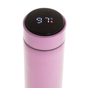 Adler AD 4506 pink LED-Thermoskanne 473ml Rosa