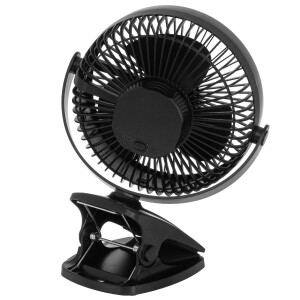 Adler AD 7342 black Akku-Ventilator mit Clip