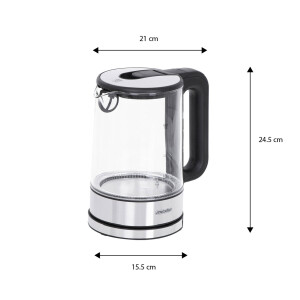 Mesko MS 1301 Wasserkocher black 1,7L
