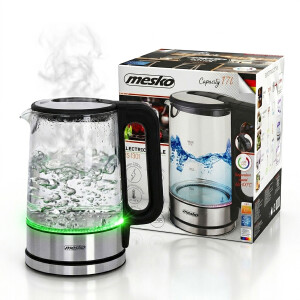 Mesko MS 1301 Wasserkocher black 1,7L