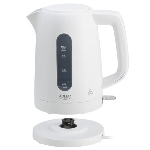 Adler AD 1379w Wasserkocher 1,7l weiß 1850W