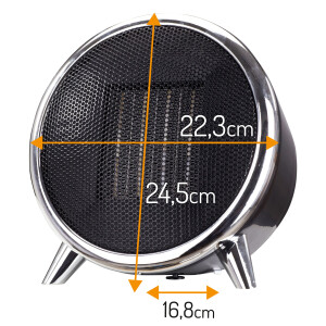 Adler AD 7742 Keramik-Heizelement 750 W/ 1500 W