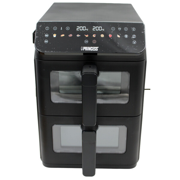 Princess 182490 Doppel-Heißluftfritteuse 2x5.6L 3000W