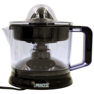 Princess 201004 Zitruspresse, schwarz 1L
