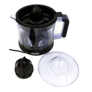Princess 201004 Zitruspresse, schwarz 1L
