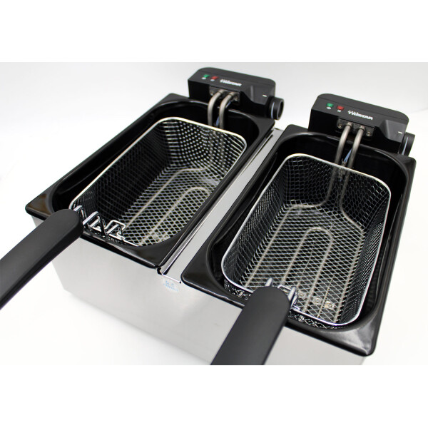 Tristar FR-9342 Doppel-Fritteuse 2 X 3L 1800W