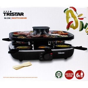 Tristar RA-2760  Raclette mit aktiver Belüftung...