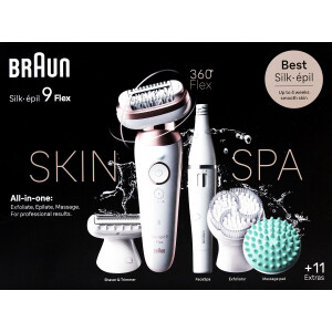 Braun Silk-Epil SES9-580 3D 360° Flex Skin  Spa...