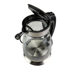 Bass Polska BH 10350 Wasserkocher Glas, 1,7l