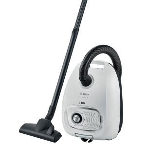Bosch BGB41WH1 Boden-Staubsauger mit Beutel weiß