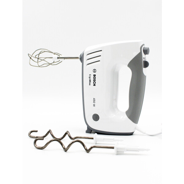 Bosch MFQ36400 Handmixer ErgoMixx weiß/grau 450 Watt