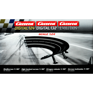 Carrera 20020574 - DIGITAL 124/132/EVOLUTION Steilkurve...