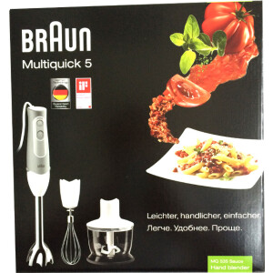 Braun MQ 535 Sauce Multiquick 5 Stabmixer-Set 600 Watt