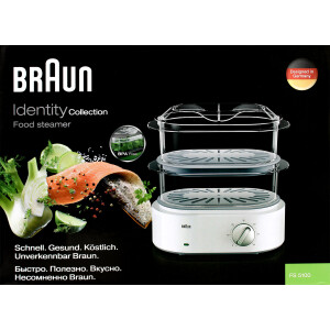 Braun FS 5100 IdentityCollection Dampfgarer weiß