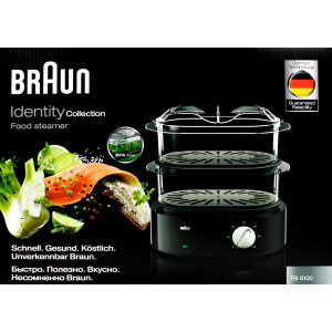 Braun FS 5100 IdentityCollection Dampfgarer schwarz